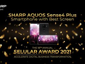 a - Sharp AQUOS Sense4 Plus Meraih Kategori Best Screen Pada Selular A...