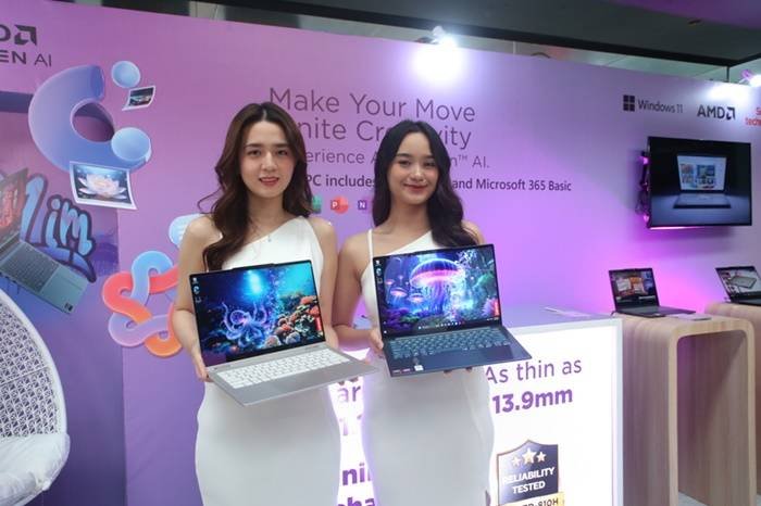 Rangkaian lenovo kopilot+ pc bertenaga amd ryzen ai 300 series